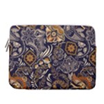 Paisley Texture, Floral Ornament Texture 15  Vertical Laptop Sleeve Case With Pocket