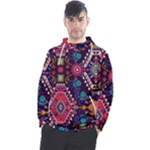 Pattern, Ornament, Motif, Colorful Men s Pullover Hoodie