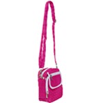 Pink Pattern, Abstract, Background, Bright, Desenho Shoulder Strap Belt Bag