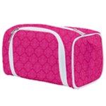 Pink Pattern, Abstract, Background, Bright, Desenho Toiletries Pouch