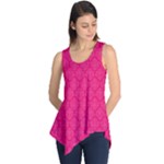 Pink Pattern, Abstract, Background, Bright, Desenho Sleeveless Tunic