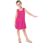 Pink Pattern, Abstract, Background, Bright, Desenho Kids  Sleeveless Dress