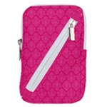Pink Pattern, Abstract, Background, Bright, Desenho Belt Pouch Bag (Large)