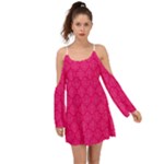 Pink Pattern, Abstract, Background, Bright, Desenho Boho Dress