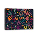 Random, Abstract, Forma, Cube, Triangle, Creative Mini Canvas 7  x 5  (Stretched)