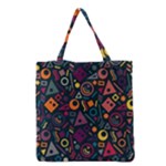 Random, Abstract, Forma, Cube, Triangle, Creative Grocery Tote Bag