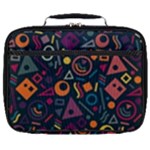 Random, Abstract, Forma, Cube, Triangle, Creative Full Print Lunch Bag