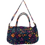 Random, Abstract, Forma, Cube, Triangle, Creative Removable Strap Handbag
