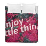 Indulge in life s small pleasures  Duvet Cover Double Side (Full/ Double Size)