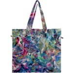Abstract confluence Canvas Travel Bag