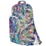 Abstract confluence Double Compartment Backpack