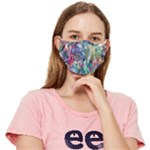 Abstract confluence Fitted Cloth Face Mask (Adult)
