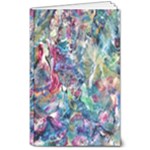 Abstract confluence 8  x 10  Softcover Notebook