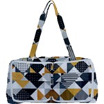 Pattern Tile Squares Triangles Seamless Geometry Multi Function Bag