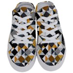 Pattern Tile Squares Triangles Seamless Geometry Half Slippers