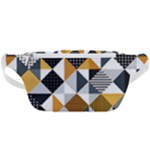 Pattern Tile Squares Triangles Seamless Geometry Waist Bag 