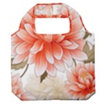 Flowers Plants Sample Design Rose Garden Flower Decoration Love Romance Bouquet Premium Foldable Grocery Recycle Bag