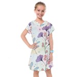 Flower Paint Flora Nature Plant Kids  Drop Waist Dress