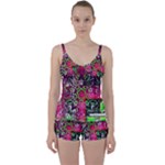 My Name Is Not Donna Tie Front Two Piece Tankini