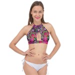My Name Is Not Donna Cross Front Halter Bikini Top