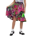 My Name Is Not Donna Kids  Ruffle Flared Wrap Midi Skirt