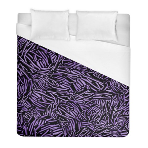 Enigmatic Plum Mosaic Duvet Cover (Full/ Double Size) from UrbanLoad.com