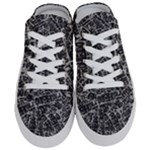 Rebel Life: Typography Black and White Pattern Half Slippers