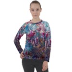 Straight Blend Module I Liquify 19-3 Color Edit Women s Long Sleeve Raglan T-Shirt