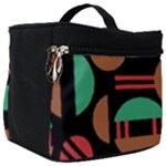 Abstract Geometric Pattern Make Up Travel Bag (Big)