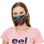 Abstract Geometric Pattern Crease Cloth Face Mask (Adult)
