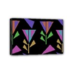 Abstract Pattern Flora Flower Mini Canvas 6  x 4  (Stretched)