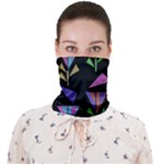Abstract Pattern Flora Flower Face Covering Bandana (Adult)