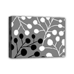 Abstract Nature Black White Mini Canvas 7  x 5  (Stretched)