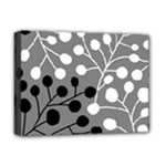Abstract Nature Black White Deluxe Canvas 16  x 12  (Stretched) 