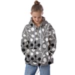 Abstract Nature Black White Kids  Oversized Hoodie