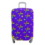 Abstract Background Cross Hashtag Luggage Cover (Small)