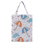 Rain Umbrella Pattern Water Classic Tote Bag