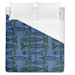Fish Pike Pond Lake River Animal Duvet Cover (Queen Size)
