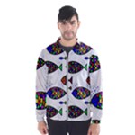 Fish Abstract Colorful Men s Windbreaker