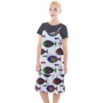 Fish Abstract Colorful Camis Fishtail Dress