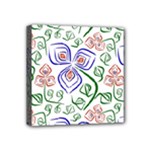 Bloom Nature Plant Pattern Mini Canvas 4  x 4  (Stretched)