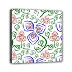 Bloom Nature Plant Pattern Mini Canvas 6  x 6  (Stretched)