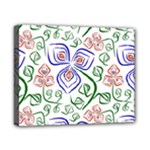 Bloom Nature Plant Pattern Canvas 10  x 8  (Stretched)