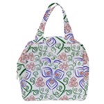 Bloom Nature Plant Pattern Boxy Hand Bag