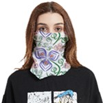Bloom Nature Plant Pattern Face Covering Bandana (Two Sides)