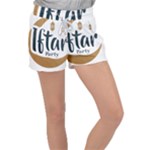 Iftar-party-t-w-01 Women s Velour Lounge Shorts