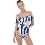 Iftar-party-t-w-01 Frill Detail One Piece Swimsuit