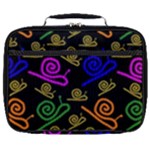 Pattern-repetition-snail-blue Full Print Lunch Bag