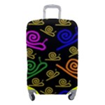 Pattern-repetition-snail-blue Luggage Cover (Small)