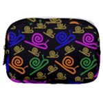 Pattern-repetition-snail-blue Make Up Pouch (Small)